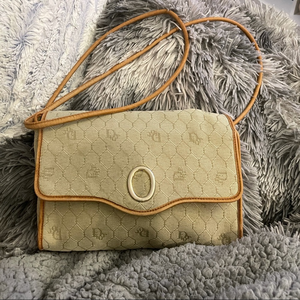 Dior honeycomb clothes bag. Vintage!